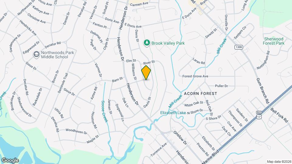 516 Elm St Map and Location Details