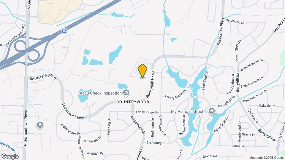 8601 Thorncliff Fairway, Unit 2 Map and Location Details