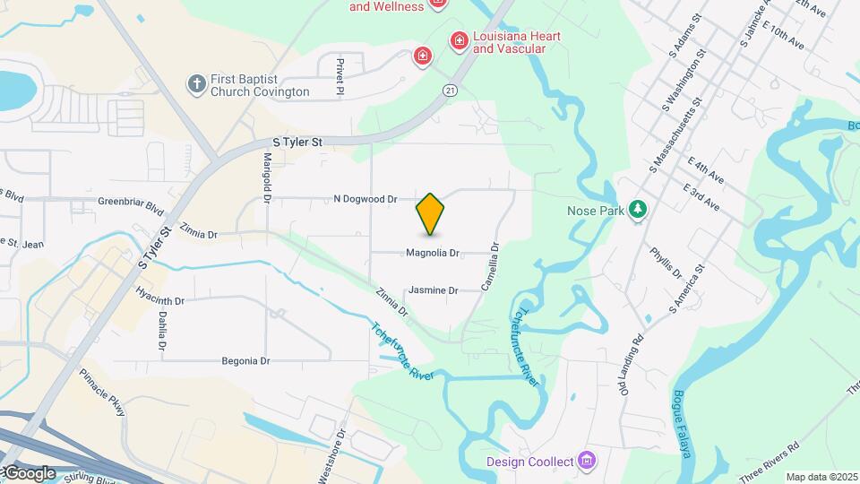 97 Magnolia Dr Map and Location Details