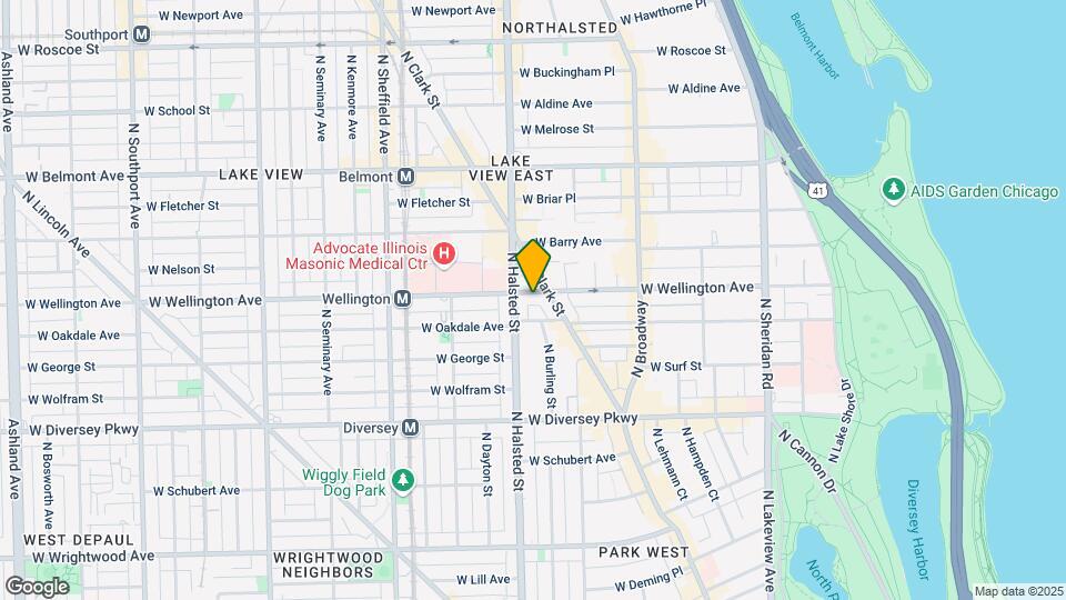 2959 N Halsted St Map and Location Details