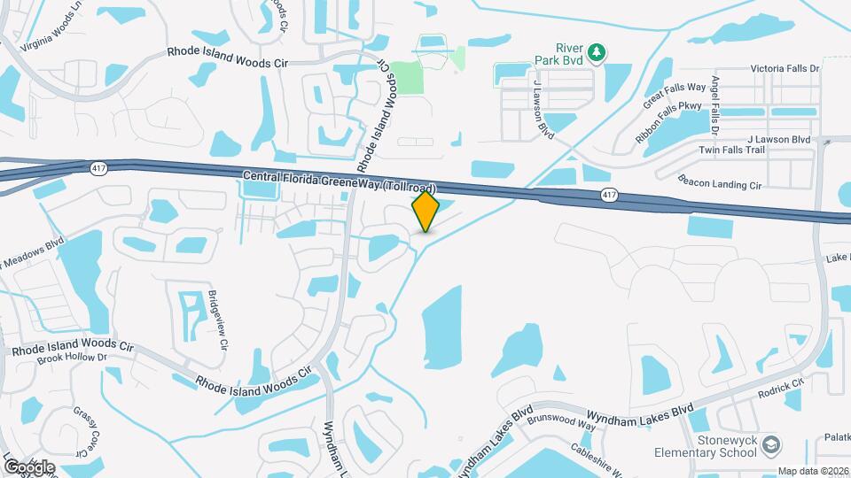 1710 Mandavilla Dr Map and Location Details