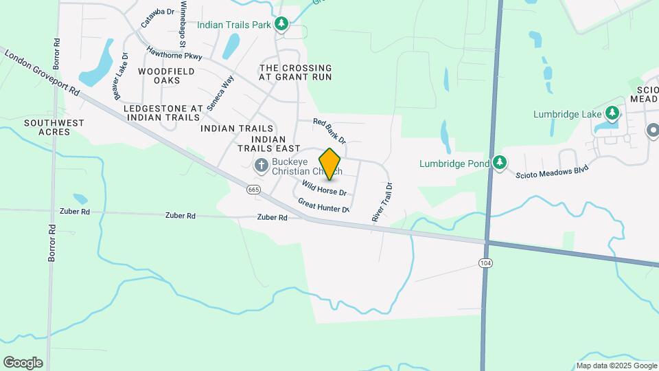 1320 Wild Horse Dr Map and Location Details