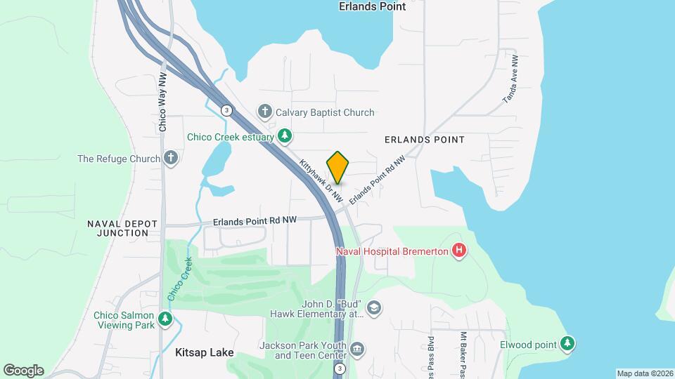 3700 Kittyhawk Dr NW Map and Location Details