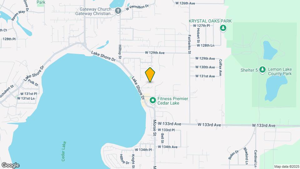 7212 W 131st Ave Map and Location Details