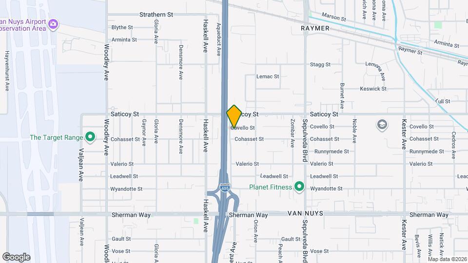 15552 Covello St Map and Location Details