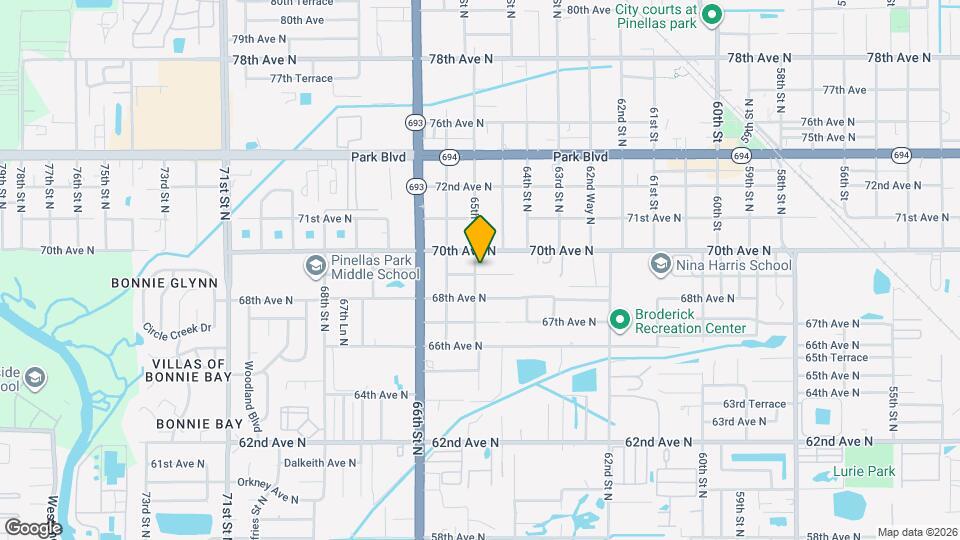 6491 69th Ave Map and Location Details