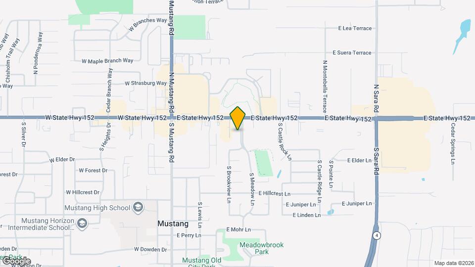 205 S Meadow Ln Map and Location Details
