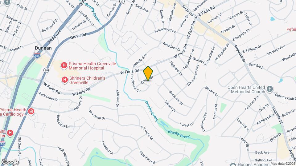 105 Moultrie St Map and Location Details