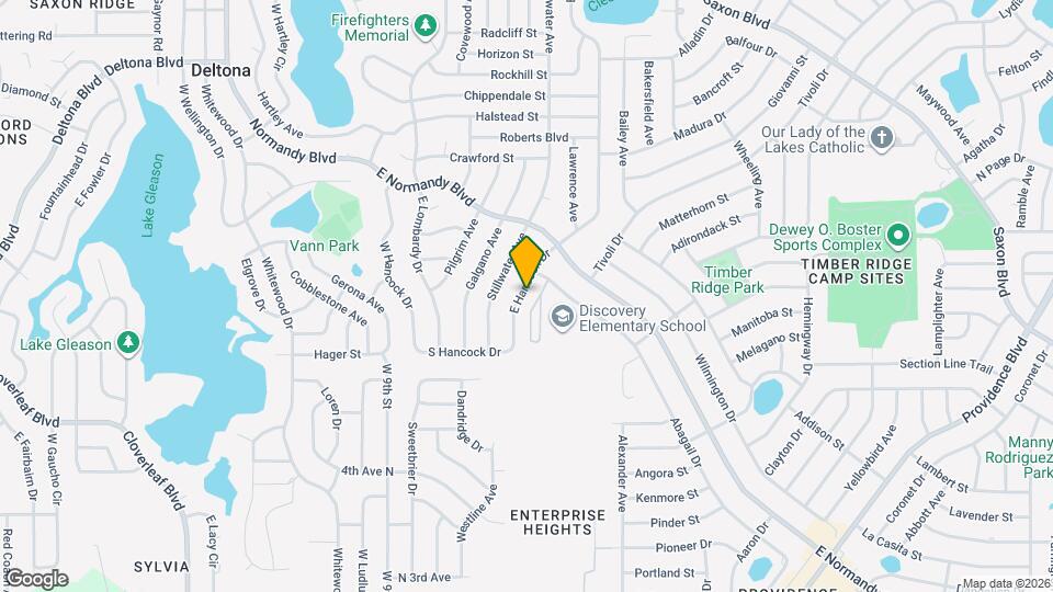 1089 E Hancock Dr Mapa y Detalles de la Ubicación