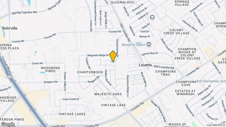 9426 Charter Ridge Dr Mapa y Detalles de la Ubicación