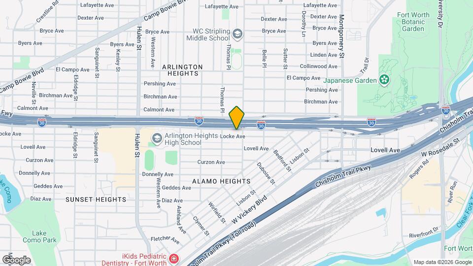 4108 Locke Ave Mapa y Detalles de la Ubicación