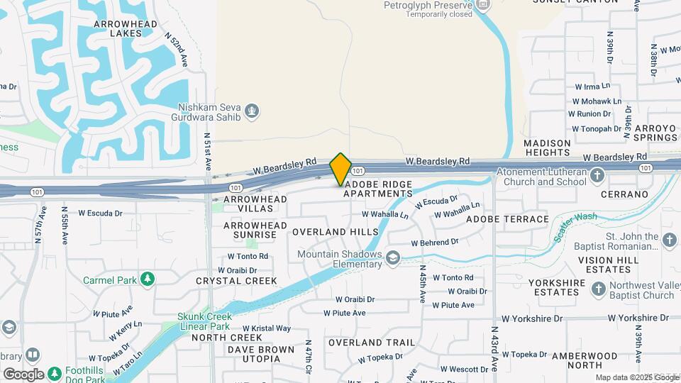 4713 W Menadota Dr Map and Location Details