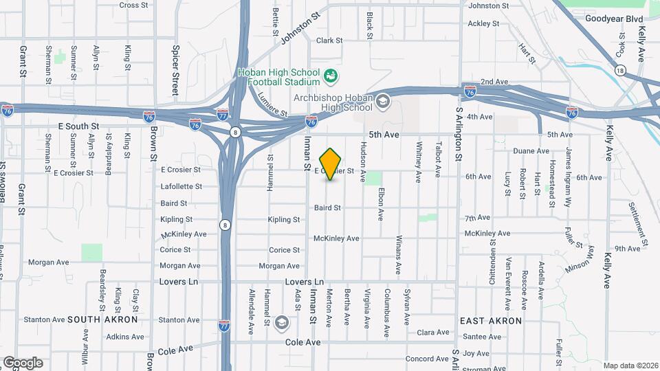 687 Merton Ave Mapa y Detalles de la Ubicación
