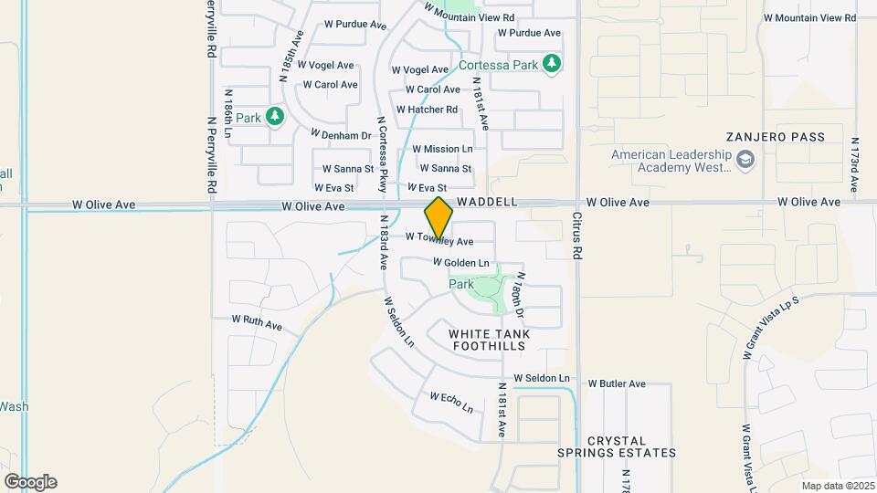 18215 W Townley Ave Map and Location Details