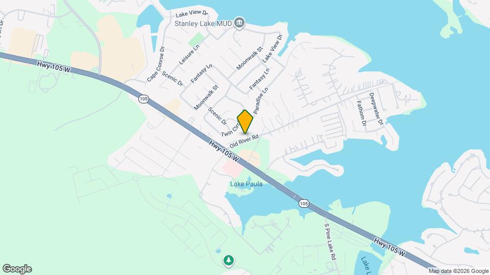 203 Paradise Ln Map and Location Details