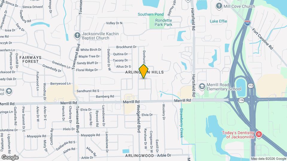 7720 Lauderdale Dr N Map and Location Details