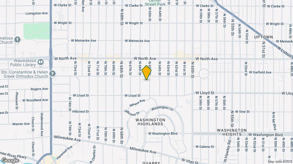 2165 N 65th St, Unit 2165 N. 65 Street Mapa y Detalles de la Ubicación