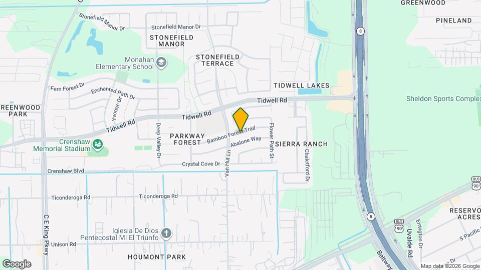 13022 Bamboo Forest Trail, Unit 1710 Map and Location Details