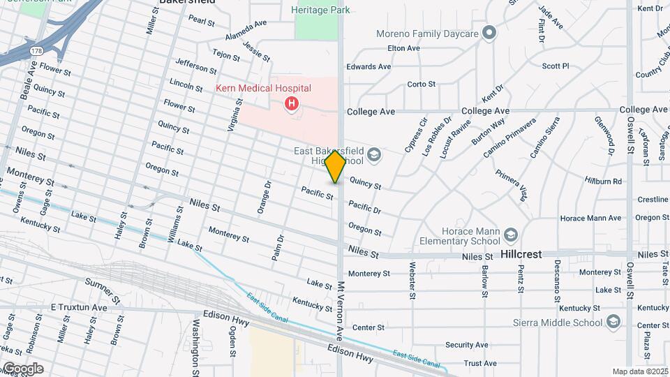 1514 Mount Vernon Ave Map and Location Details