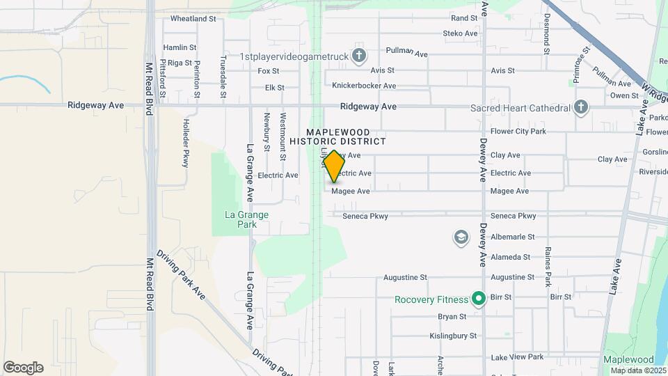 640 Magee Ave Map and Location Details