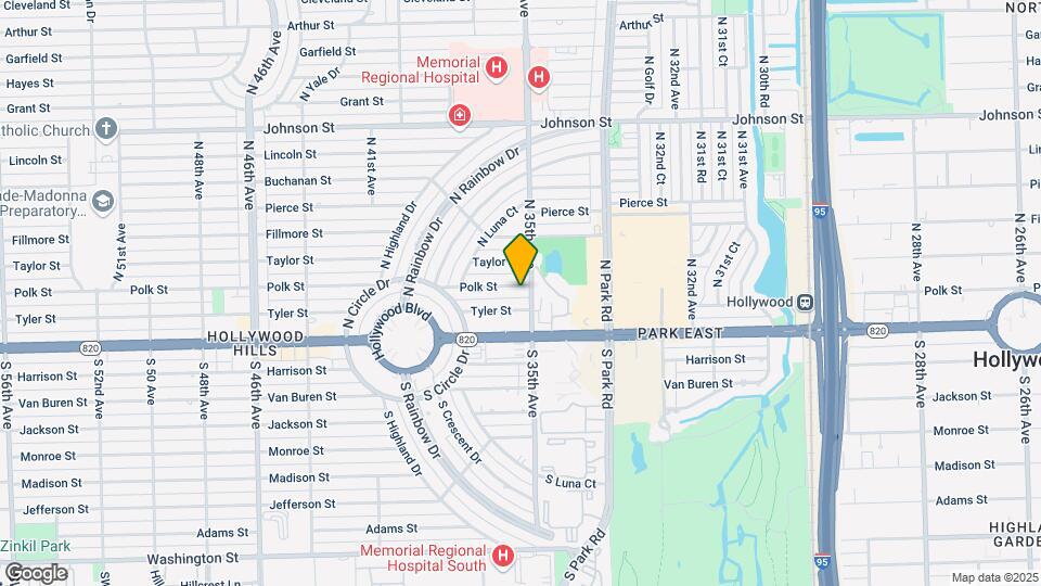 3510 Polk St Mapa y Detalles de la Ubicación