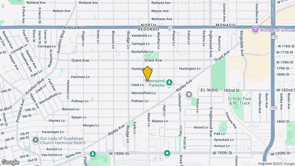 2305 Clark Ln Map and Location Details