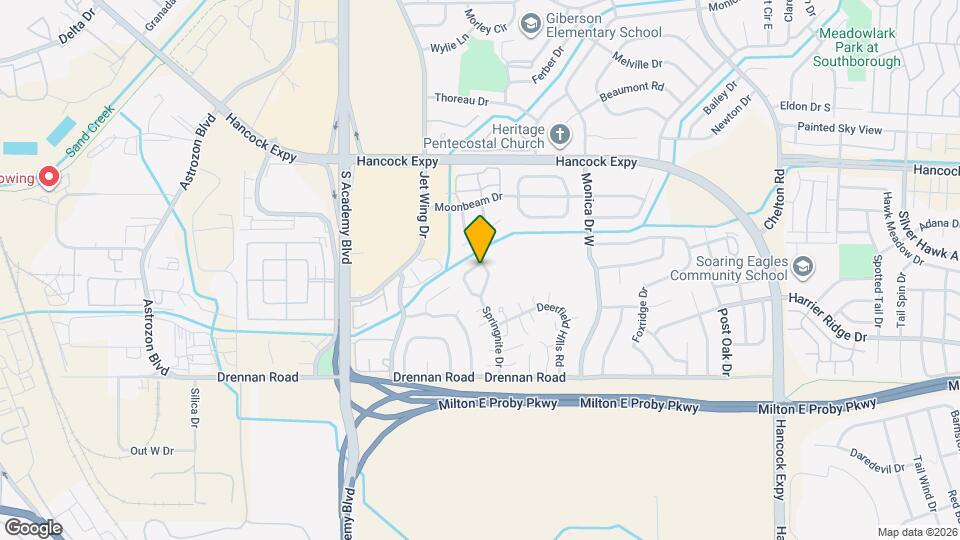 3230 Springnite Dr Map and Location Details