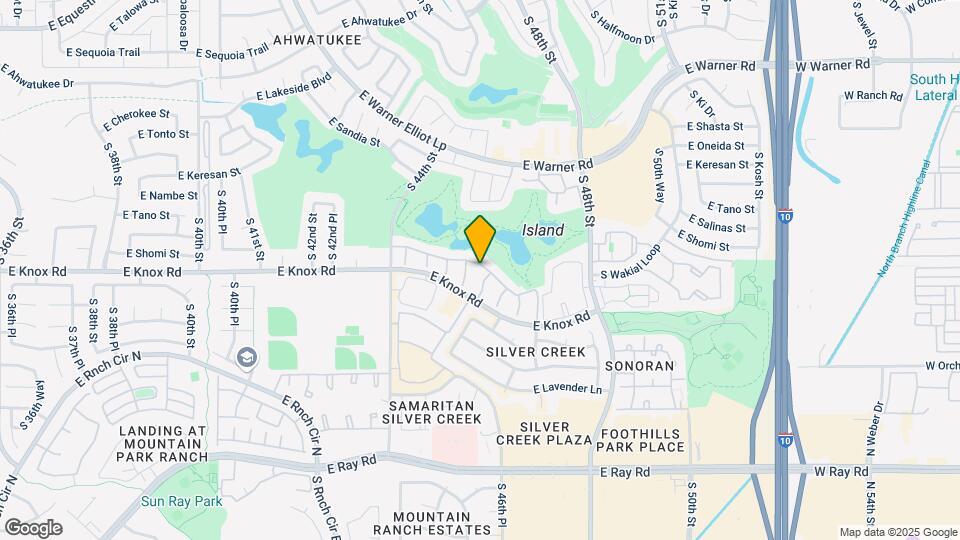 4541 E Shomi St Map and Location Details