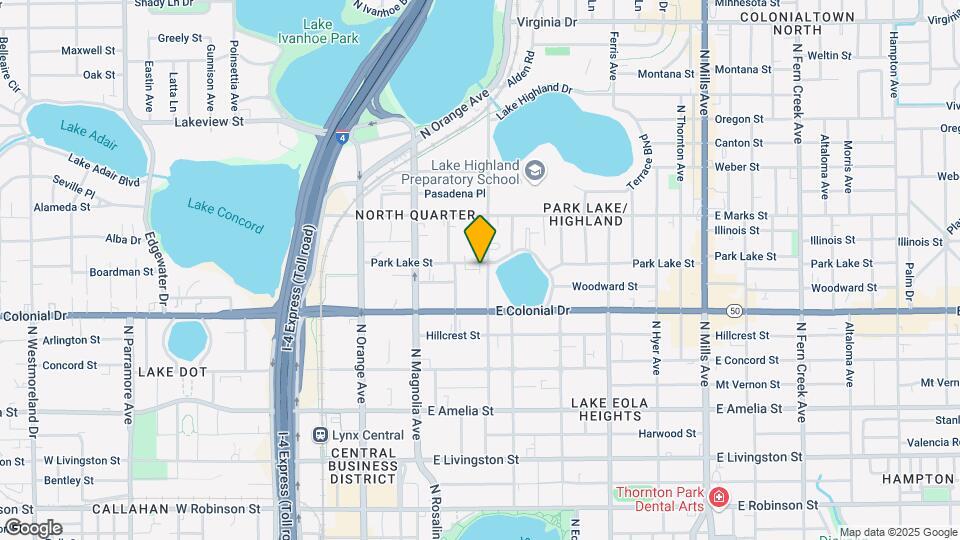 266 Park Lake St Map and Location Details