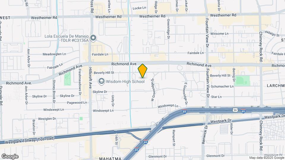 6311 Beverly Hill St Map and Location Details