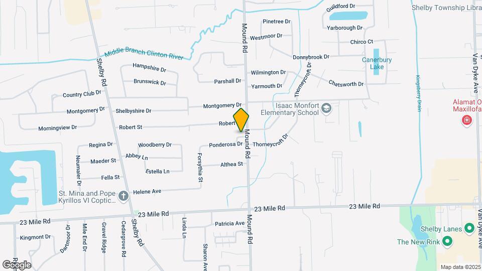 51635 Mound Rd Map and Location Details