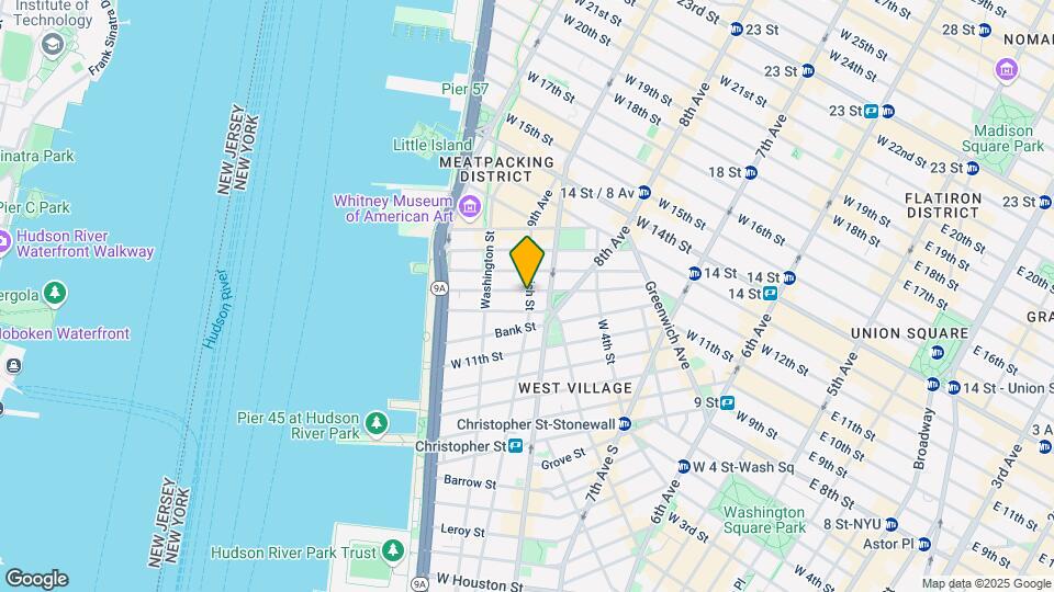 328 W 12th St Mapa y Detalles de la Ubicación