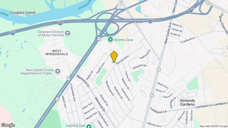 141 Bunche Blvd Map and Location Details