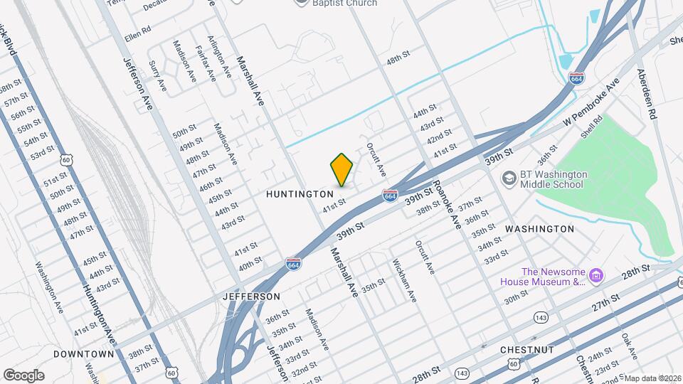 867 41st St Map and Location Details