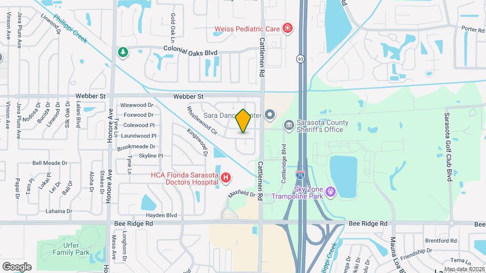 5887 Whistlewood Cir Map and Location Details