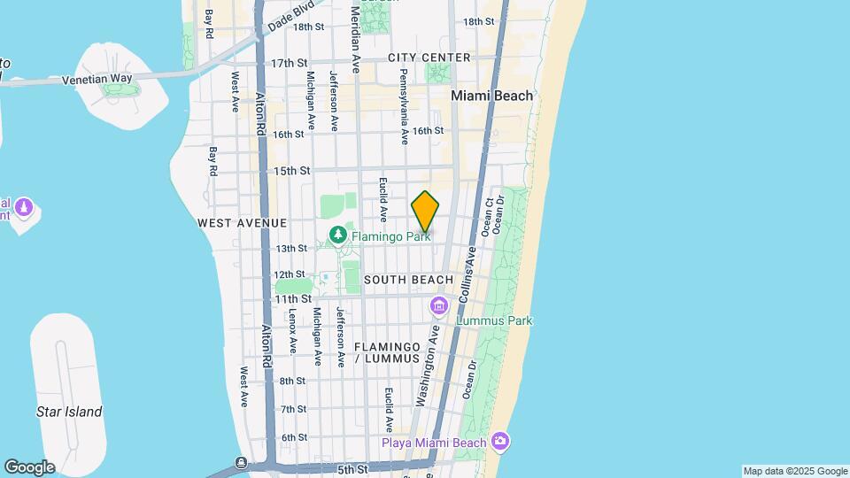 1308 Drexel Ave, Unit 205 Map and Location Details