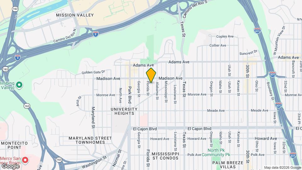 4567 Florida St Map and Location Details