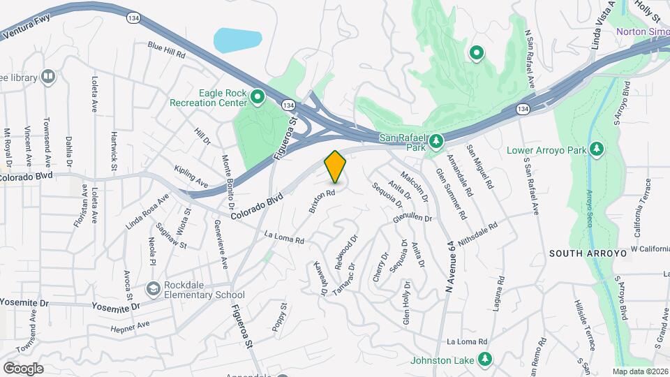 1425 Brixton Rd Map and Location Details
