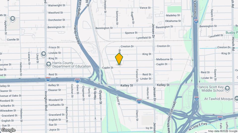 6201 Batterson St Map and Location Details