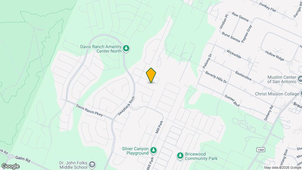 11922 Sitio Plains Map and Location Details