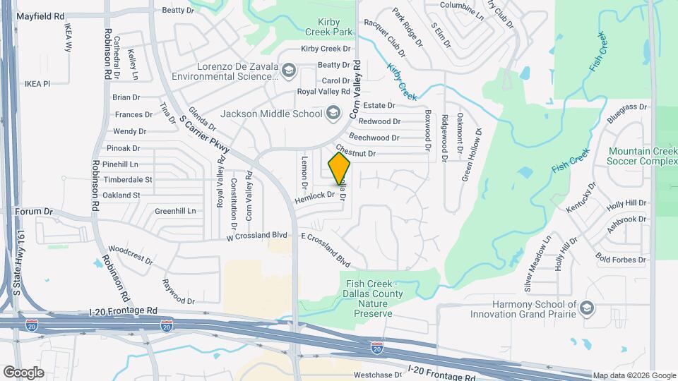 414 Hemlock Dr, Unit 2B Mapa y Detalles de la Ubicación