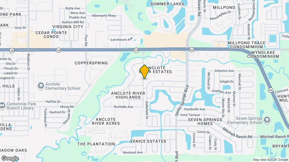 3731 Dedrick Ct Map and Location Details