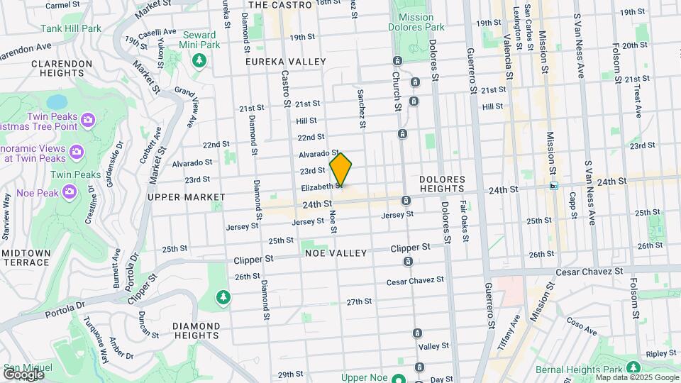 481 Elizabeth St Mapa y Detalles de la Ubicación