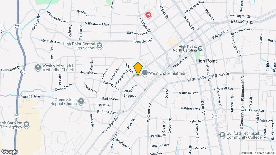 232 Edgeworth St Map and Location Details