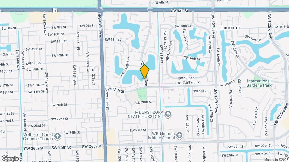 13201 SW 17th Ln, Unit 4 Map and Location Details
