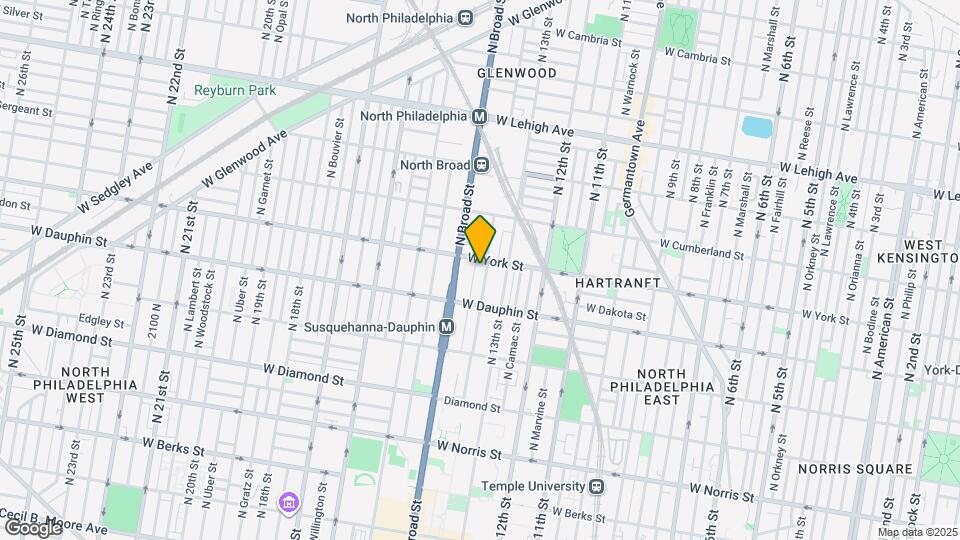 2348 N Park Ave Map and Location Details