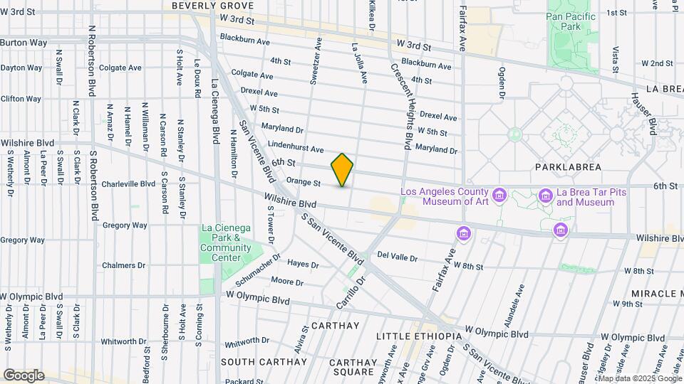6410 Orange St Mapa y Detalles de la Ubicación