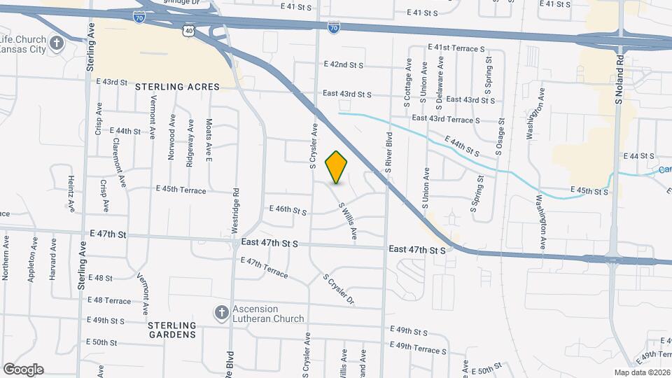 4511 S Willis Ave Map and Location Details