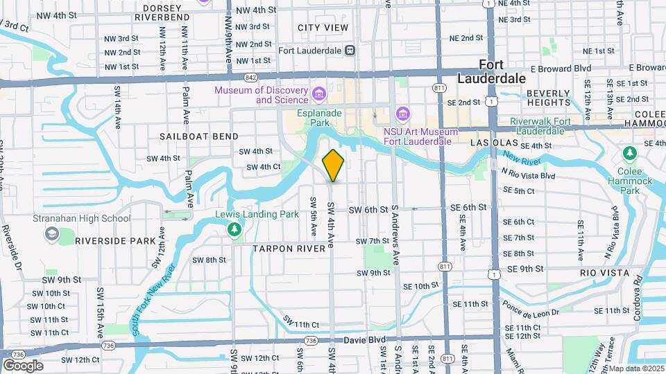 502 SW 4th Ave, Unit 3 Map and Location Details