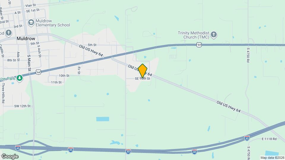 1102 SE 10th St Map and Location Details